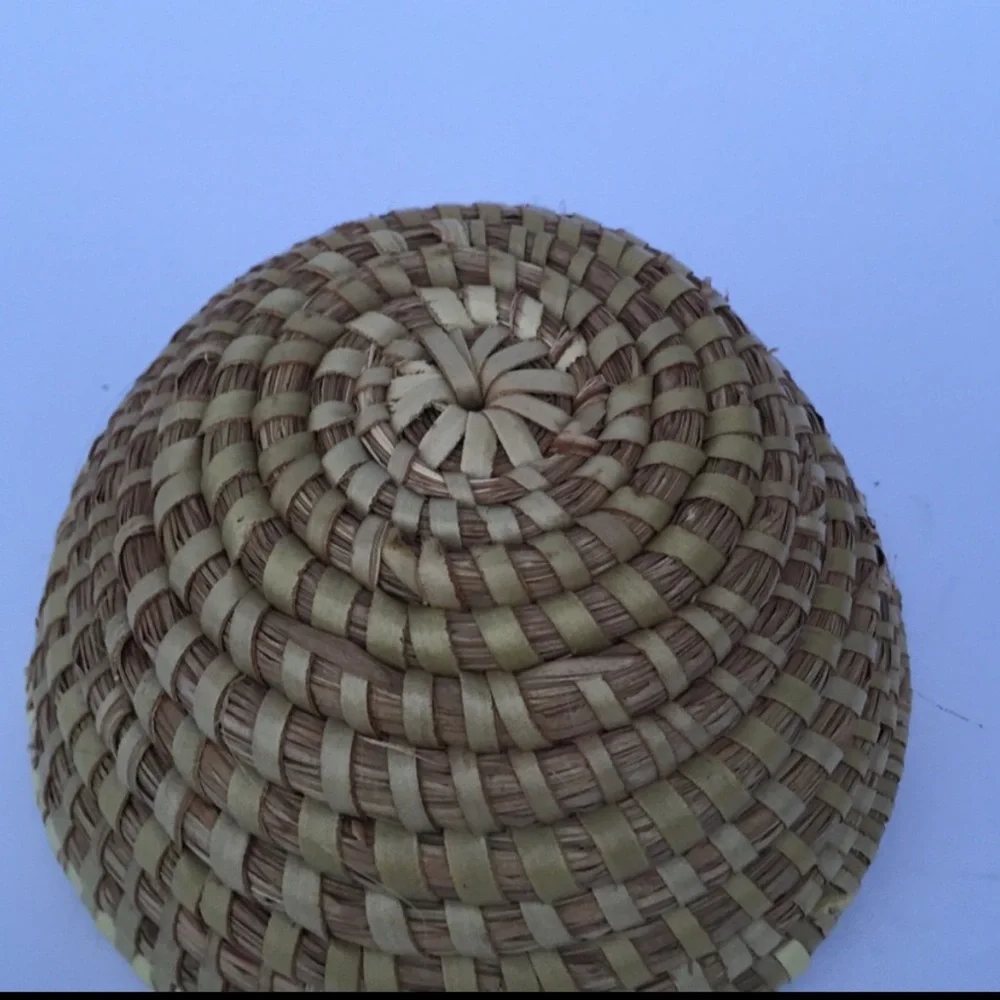 Sweet Grass/ Native American Handmade Basket